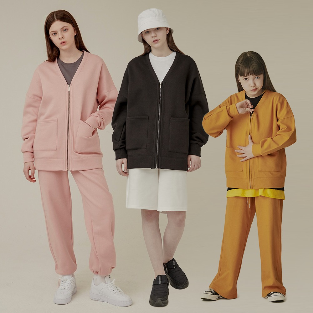 패밀리룩 [필잇 사계절 쭈리 가디건] 키즈120~남녀공용6XL