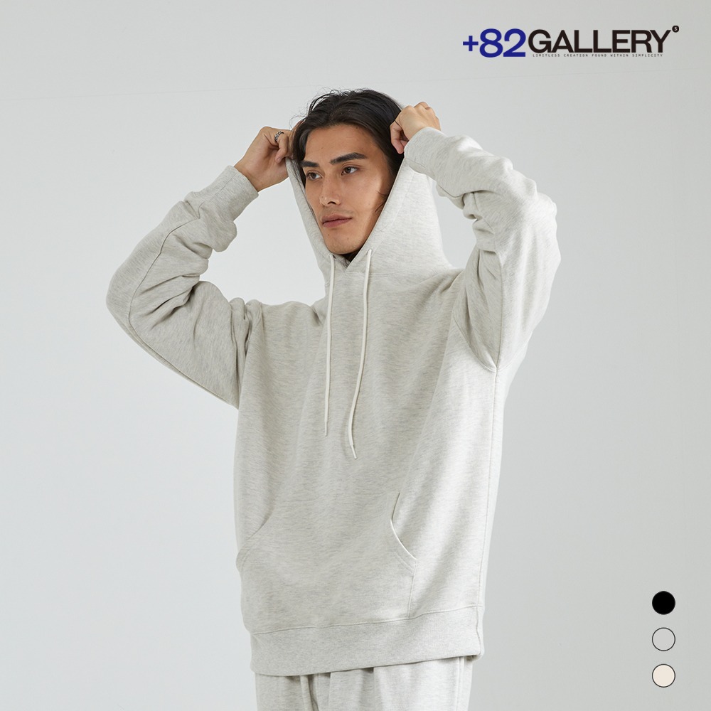 04 [82gallery] 3단 쭈리 후드 Oatmeal Hoodie