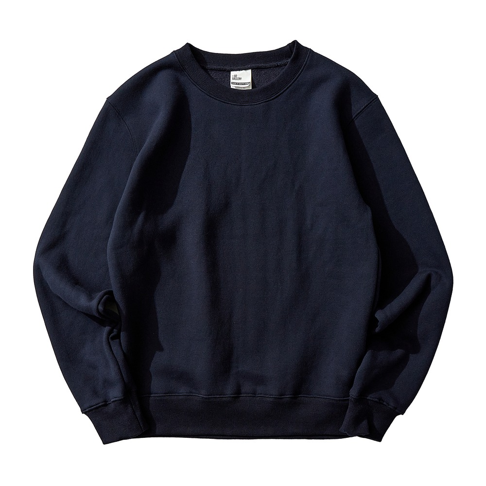 14 Heavy Blend Fleece-lined Navy 기모 맨투맨