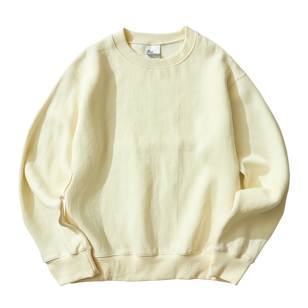 18 Heavy Blend Fleece-lined Cream 기모 맨투맨
