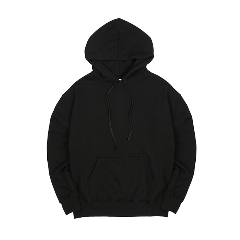20 Heavy Blend Fleece-lined Black 기모 후드