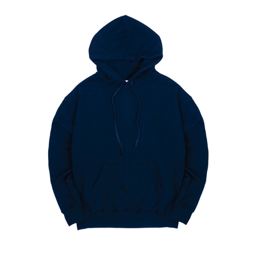 21 Heavy Blend Fleece-lined Navy 기모 후드