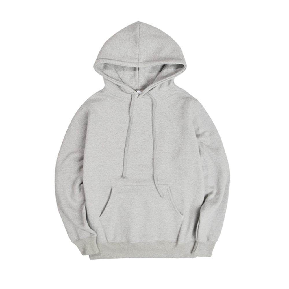 23 Heavy Blend Fleece-lined Grey  기모 후드