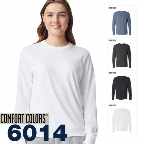 [CC-6014] 길단 라운드긴팔 티셔츠 210g 오버핏 US FIT(4 color)