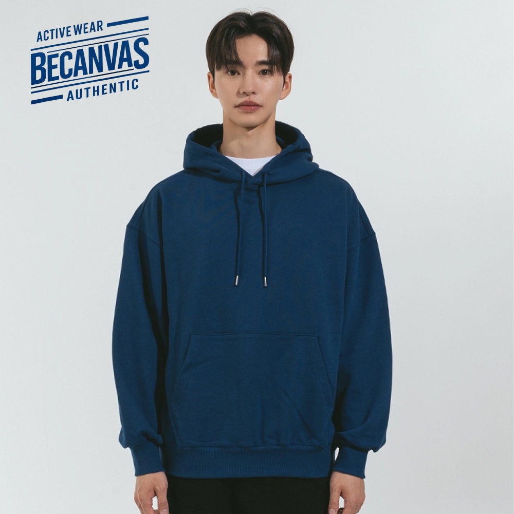 비캔버스 쭈리 오버핏 후드티   (7 color)