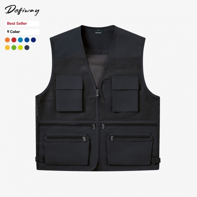 DV 110타스란 망사 조끼 : 9COLOR