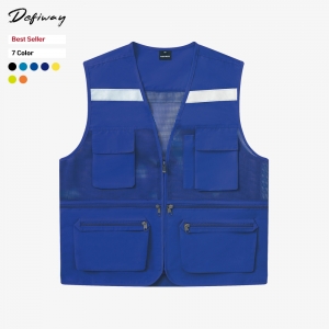 DV 115 타스란 반사 망사조끼 : 7COLOR