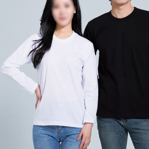 (긴팔) KER-3002 30수 코마 라운드 장팔(쭉티)_성인,아동