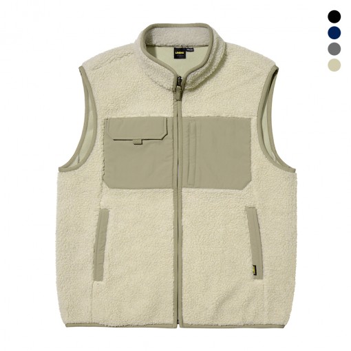 LD65W 양털 플리스 조끼 (4color)