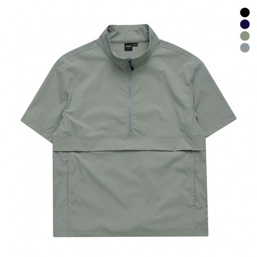 AN130  스판 반팔 아노락 (4color)