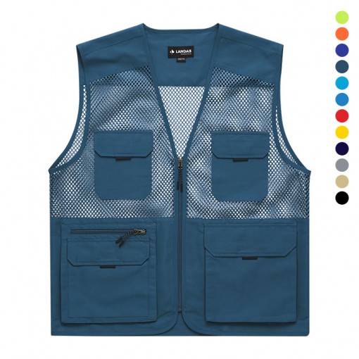 LD480 랜더스 망사 조끼 (5color)