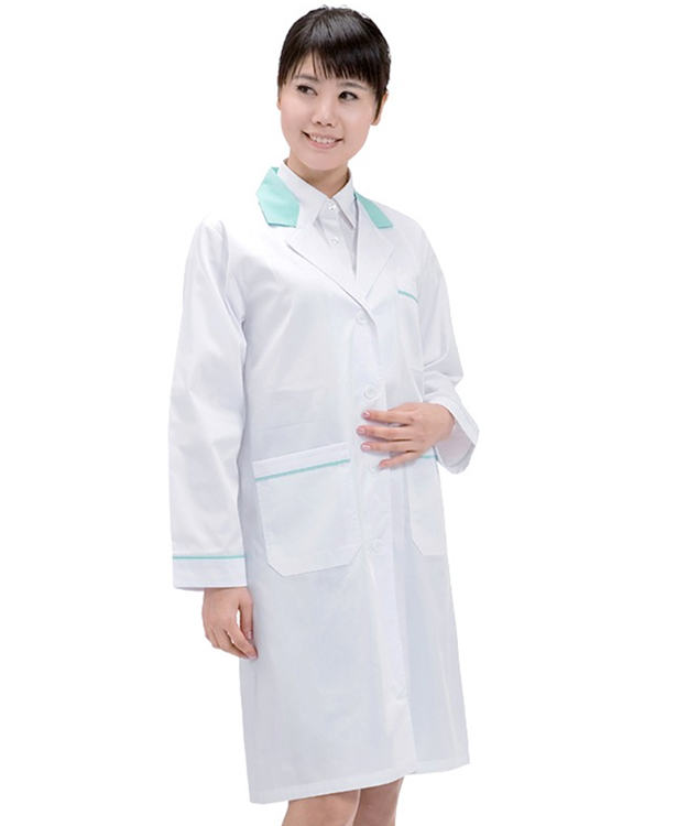 반팔 여성용 영양사&middot;의사가운 /올리브(SSH-932)