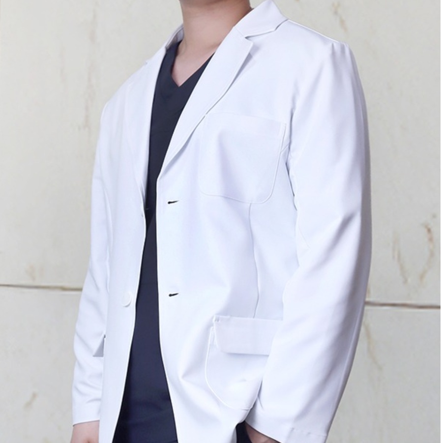 여성 투버튼 레귤러 숏랩코트